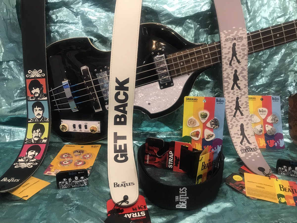 HOLIDAY GIFT IDEA #2 - The Beatles have given us so much over the years, and now you can do the same. We have assorted straps and picks, that are the perfect gift for your dearest Beatles fan! Merry Krimble!