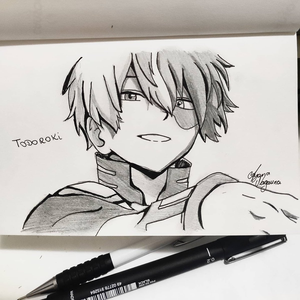 Aya_artes's tweet photo. Todoroki❤️
#draw #dibujo #todoroki #fanart #desenho #art #artist #artista #anime #otaku #cute https://t.co/YjkYx7p8H9