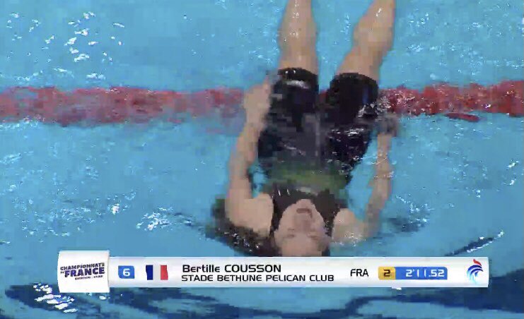 NelsonCarterJr's tweet photo. 🏊‍♀️ Mary-Sophie Harvey 🇨🇦 a remporté le 200m dos en 2:10.60
Le titre national 🇫🇷 est pour Bertille Cousson en 2:11.52 7e MPF de l’histoire ! 
La nageuse de Béthune ne cesse de progresser sur cette épreuve, un premier titre national amplement mérité. 
#Montpellier2021 https://t.co/B5MmnimORE