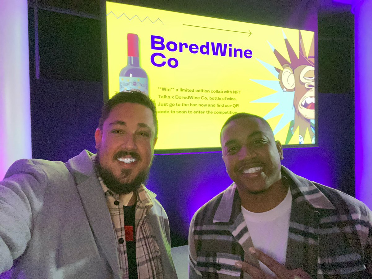 💥Massive congrats to <a href="/sean_nfttalks/">NFTTALKS</a> for the event last night 🔥

🙏🏽Blessed to speak on the same stage as  <a href="/_KidEight/">KidEight 💎 😇 😈</a> @Known_Mecquel <a href="/JakeAndrewArt/">Jake Andrew</a> <a href="/NumanUK/">NUMAN®</a> @tomfrystudio and <a href="/LaviniaOsbourne/">Lavinia D. Osbourne</a> ❤️‍🔥 Gems were dropped 💎

Well worth the trip 👊🏽
