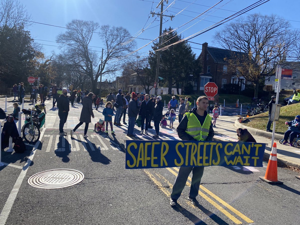 JackPfeiffer's tweet photo. Sorry we missed you out there today, Tom. Thanks for covering. #safestreetsDC #DCVisionZero https://t.co/kPWil46ufC