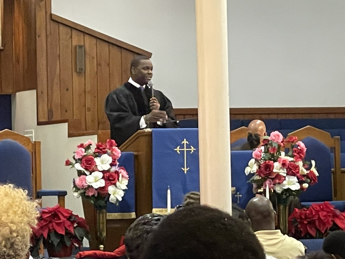 javawithJimmy's tweet photo. The good @Reverend1906 is doing his #goodpreaching this morning … https://t.co/qFrNdx8swj