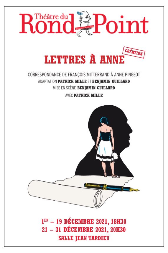 LtDelmas's tweet photo. C’est en ce moment  chaque jour au Théâtre du Rond Pont à Paris et c’est un spectacle splendide,  émouvant et intelligent,  porté par @patrickmille qui n’est jamais dans l’imitation mais toujours dans l’incarnation d’un  Mitterrand superbe amoureux  intranquille. Courez-y ! https://t.co/v1Kp8D8Ecf