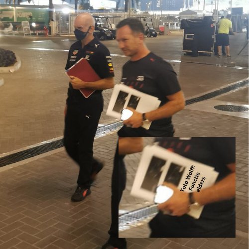 thomasijmker's tweet photo. Breaking! Dit zijn de notulen van de meeting tussen de @fia en @redbullracing! Functie elders voor Toto Wolff. #MaxVerstappen33 #AbuDabhiGP #fia #F1 https://t.co/MOXzlMP2UI