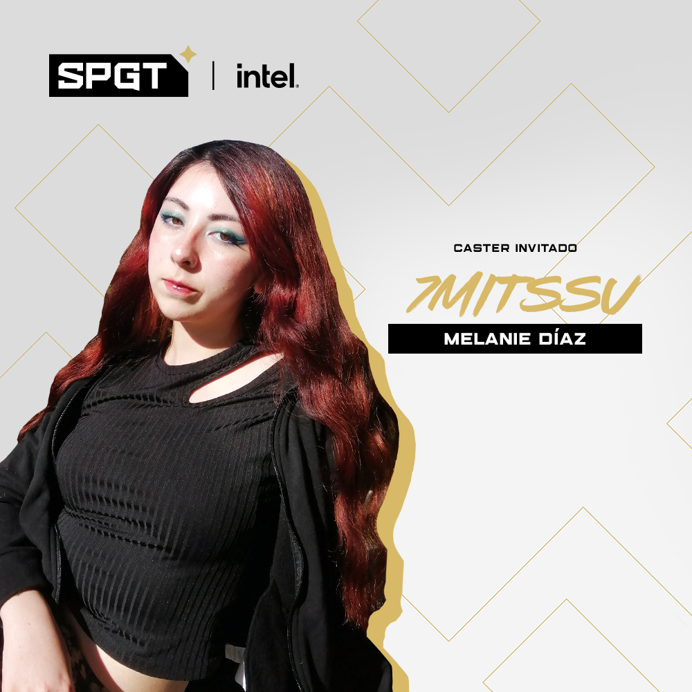 Nuestra próxima invitada es una caster que nos sorprende en cada edición, intrépida y audaz.
Nos complace presentar en el #SPGTXI a:
Melanie "7mitssu"  Díaz

Vive la emoción de la gran final este domingo 12 de diciembre a las 18nrs por twitch.tv/spgtchile