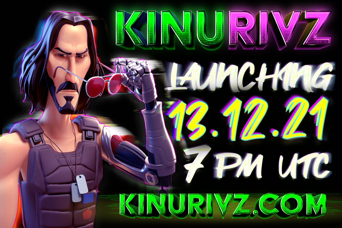 KinuRivz's tweet photo. 🚨 ANNOUNCEMENT 🚨

We really want to give you the best possible launch! 

We have therefore decided to delay the launch.

🚀 FAIRLAUNCH TOMORROW 13/12 at 7pm UTC 🚀

We'll be on the TG group to meet you, share our motivation, and talk with you about what's next.

Stay tuned! https://t.co/gvf0xqYiu9