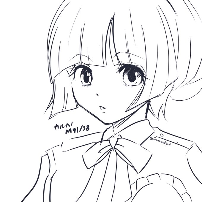 初描きシノさん。
#ドルフロ 