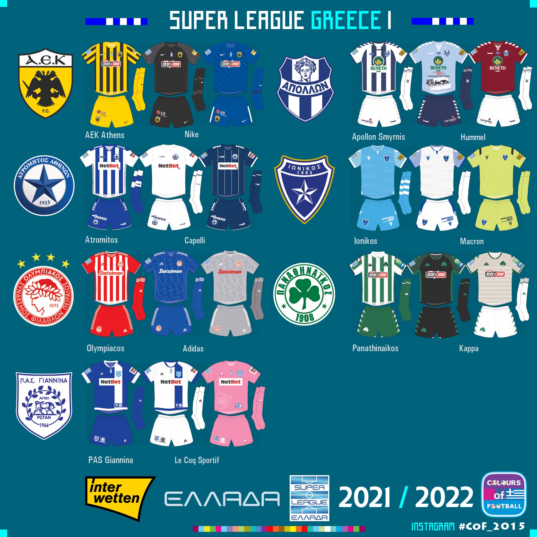 Colours of Football (@CoF_2015) / X
