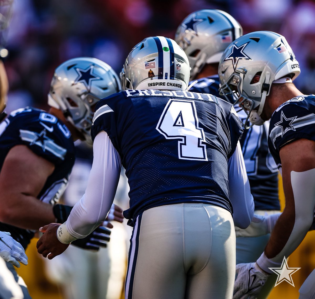 dallascowboys's tweet photo. Let’s do this 🙌

#DALvsWAS | #DallasCowboys https://t.co/SP8pRUB8n7