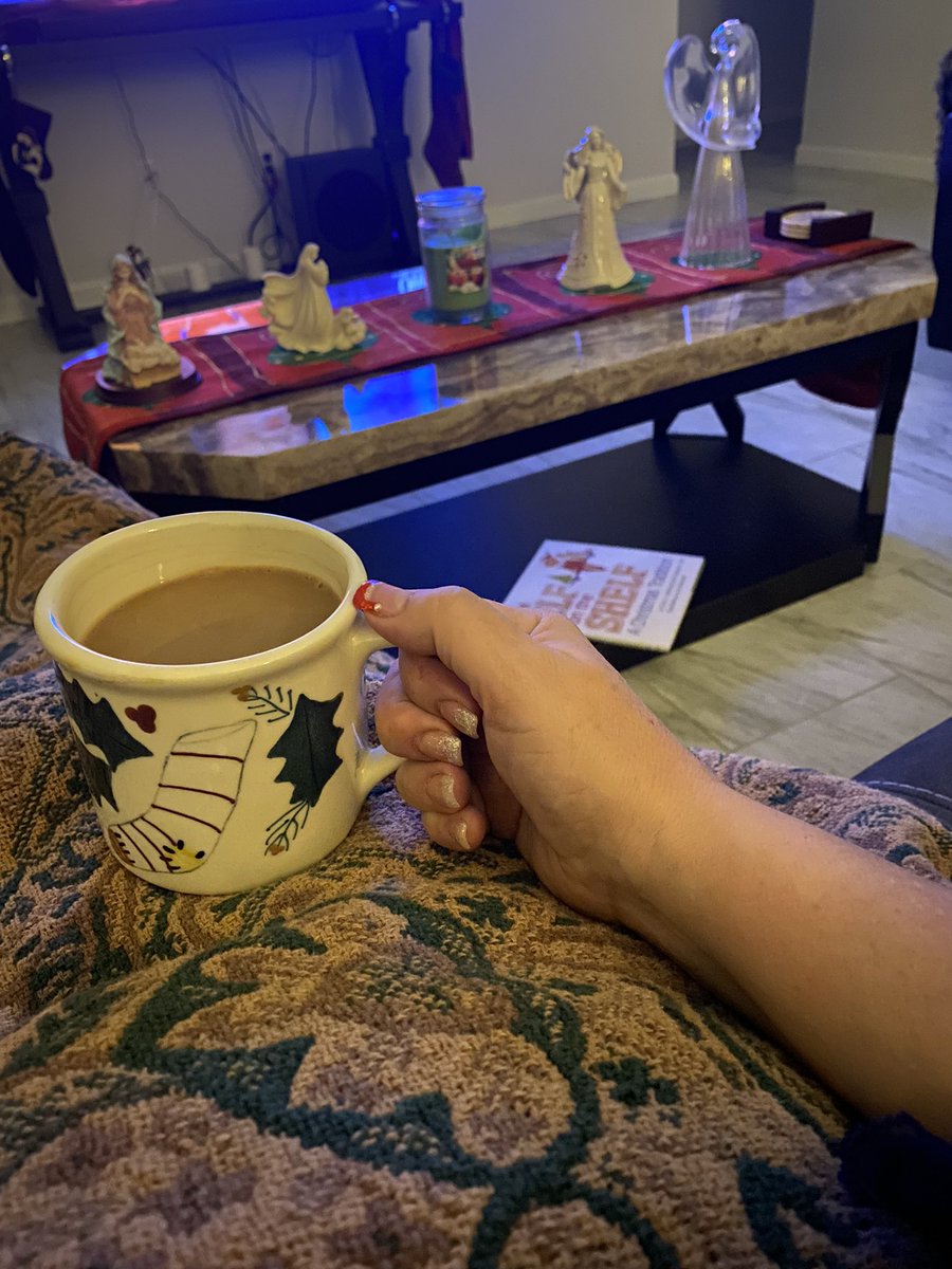 I love my quiet morning coffee