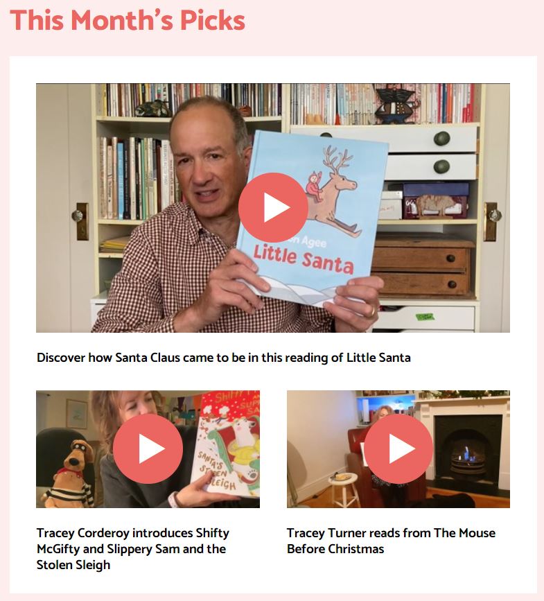 Christmas excitement building? 🎄🎅 #Parents, help develop a love of reading AND Christmas, and take a look at our author videos on our #Families page: readingzone.com/families/ You'll find some brilliant books, sure to be new festive favourites! #kidsbooks #lovereading #family