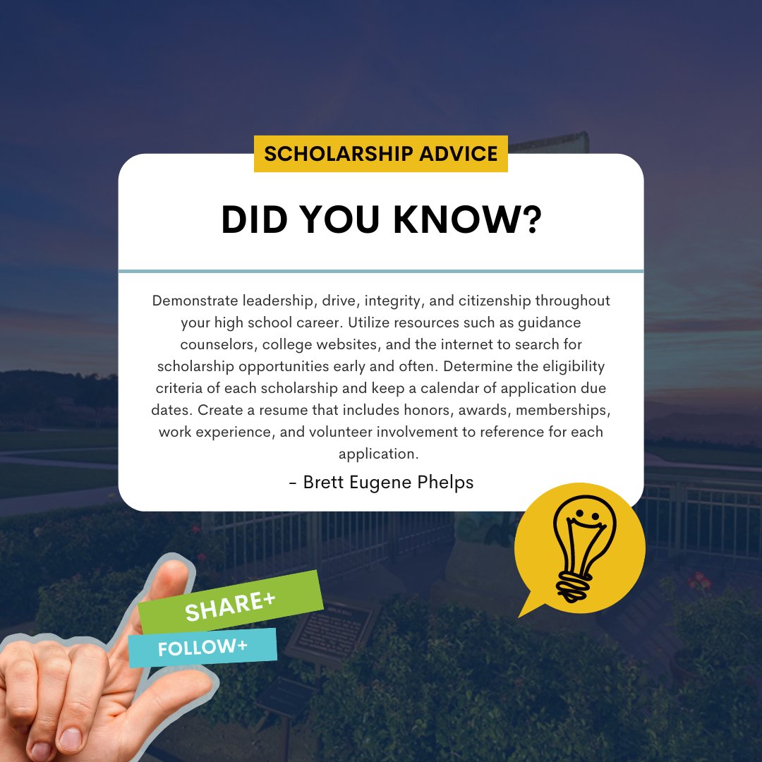 Thank You Counselors Scholarship0