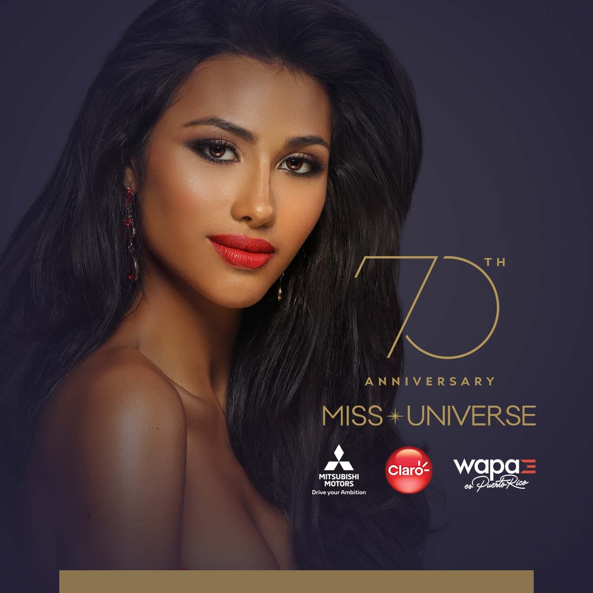 muniversepr's tweet photo. Un agradecimiento especial a nuestros auspiciadores en digital: @mitsubishicarpr y #Claro

Recuerden sintonizar ESTA NOCHE #WapaTV para que disfruten del certamen internacional #MissUniverse. • #Ad https://t.co/UwTMkk5eWl