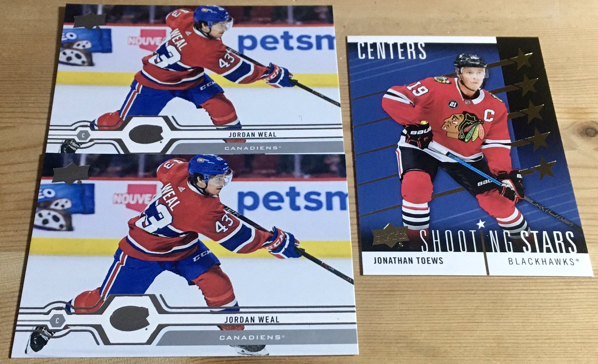 supermikeio's tweet photo. It’s day 1 of my 12 days of #1packaday of X-MAS and today we have 2 packs of 2019- 20 @UpperDeckHockey retail. Definitely a lacklustre start, but just getting the ball rolling and most importantly it’s always fun #12daysofpackmas #2packstoday #everyoneknowstherules https://t.co/mivEZ9H0Jn