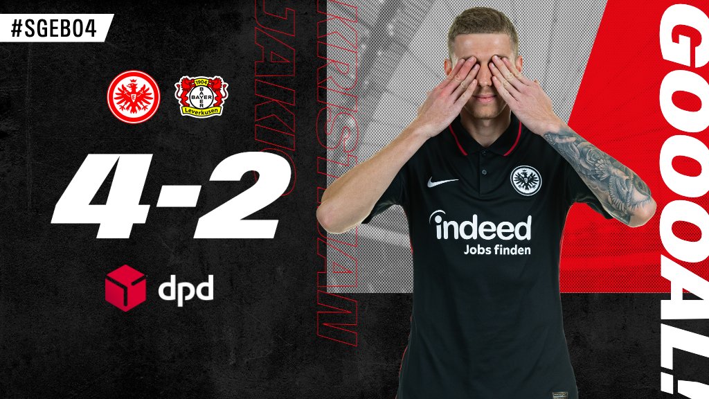 Eintracht Frankfurt Jakic Thumps Home To Make It Four For Eintracht 66 Sgeb04 4 2 Sge T Co Gif3lifnvr Twitter