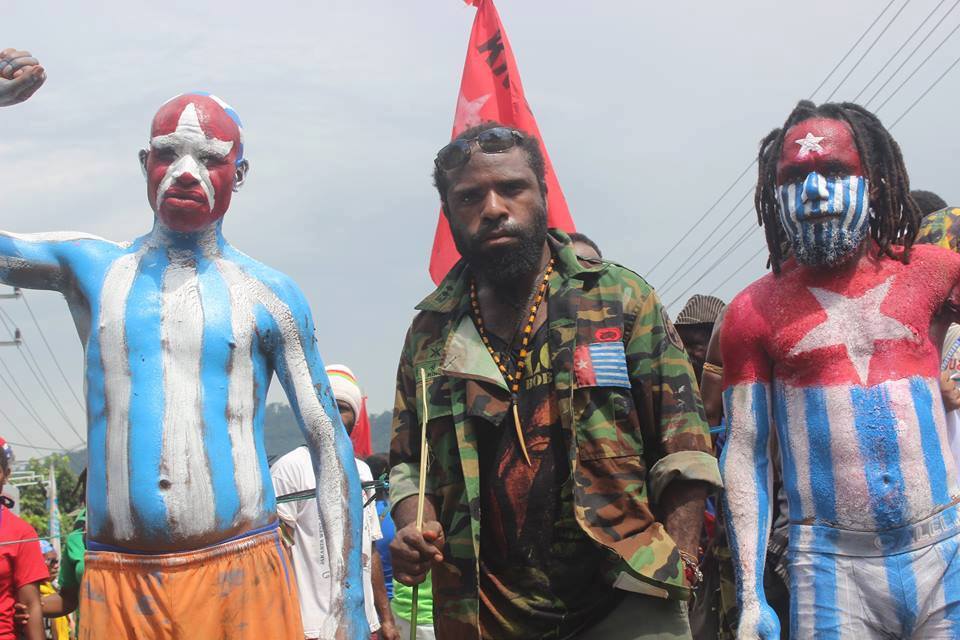 FreeWestPapua's tweet photo. We are a proud people who want to be free. We are Melanesian. We are not Indonesian. #FreeWestPapua https://t.co/xDo8iDtFKW