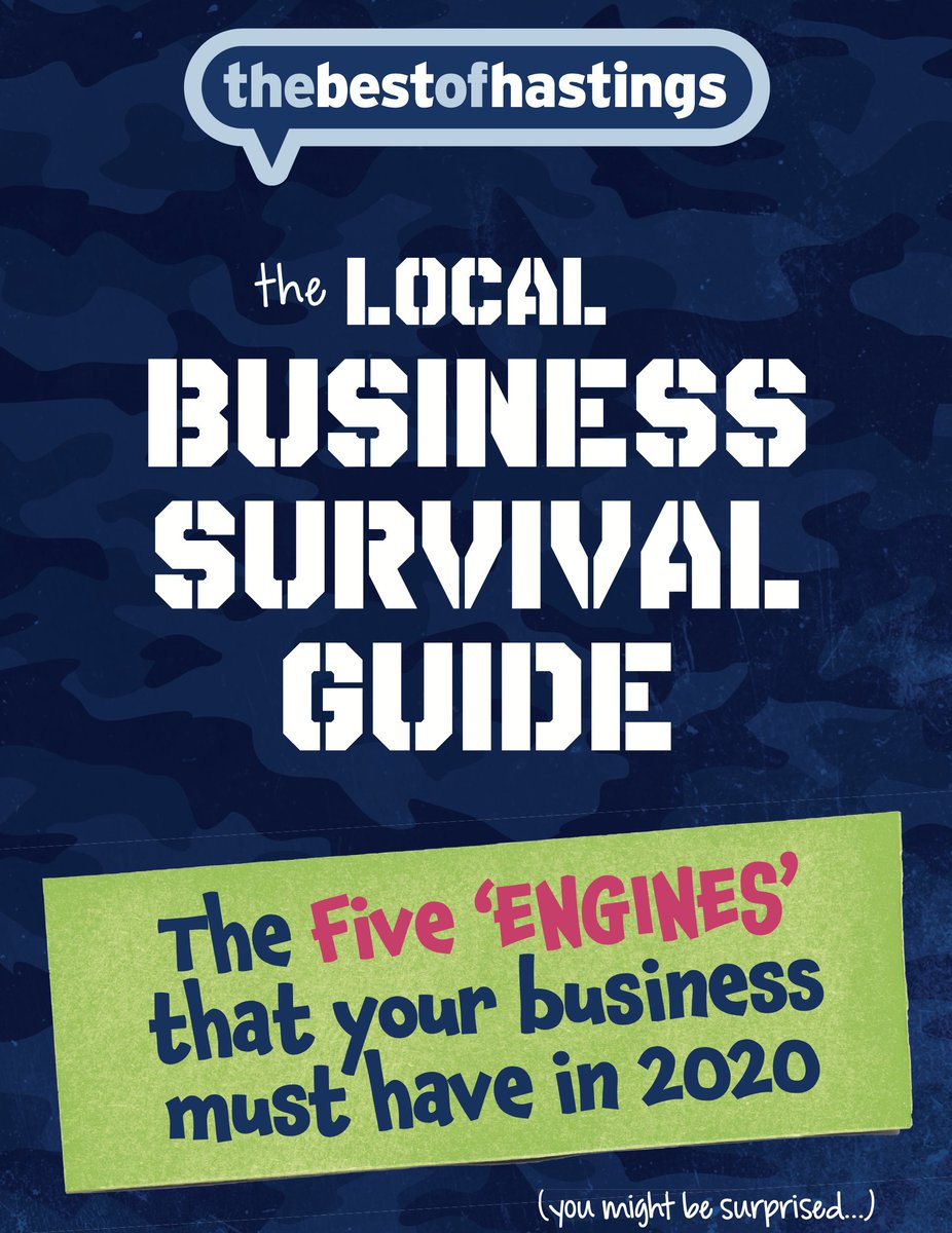 More customers. More money. More pride.
Less stress.
That’s what this book is all about.
Would you like your free copy? 
Click here 👉🏻 bit.ly/LocalGuidetoBu…
 #Hastings #ThebestofHastings #Buylocal #TBOHastings #Bexhill #Rye #Battle #Buylocal