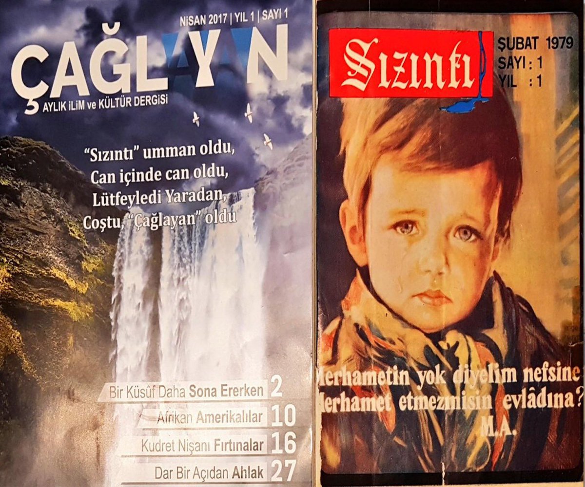 Bir derdin varsa bir dergin de vardır. Çağlayan                              #GelTazelenelim