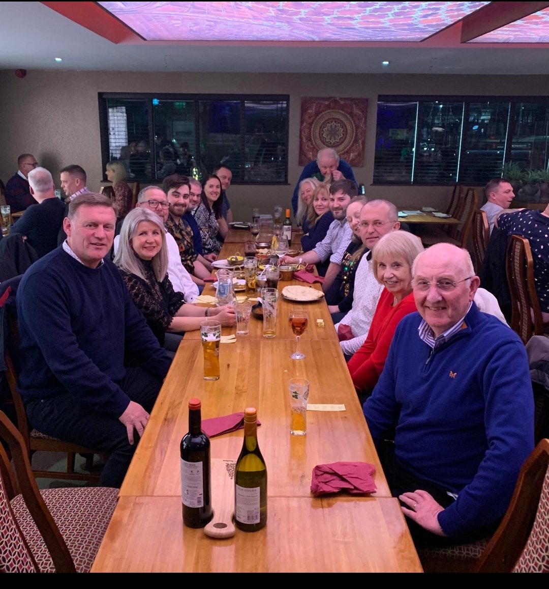 Last night saw a meeting of our younger (and some 'experienced') members for a curry night with their partners.  Hope it went well guys 👍