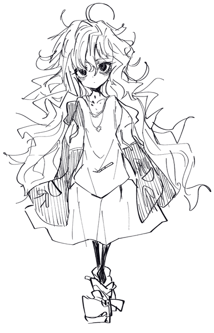 全く筆が乗らんし眠過ぎるというかもう最近数日間筆動かさんとかザラ過ぎる寝る前にクソ落書きする 