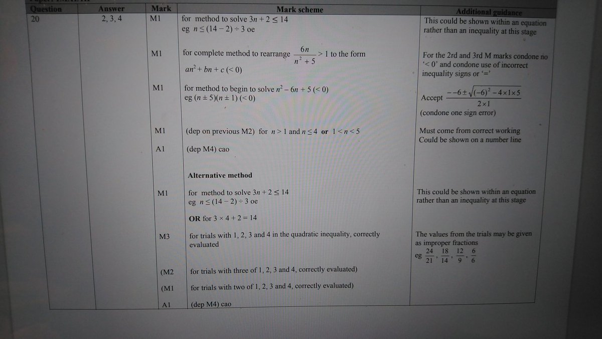 5 marks or 2??