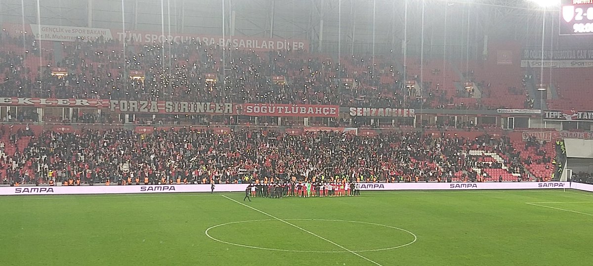 Tebrikler SAMSUNSPORUM... #Samsunspor