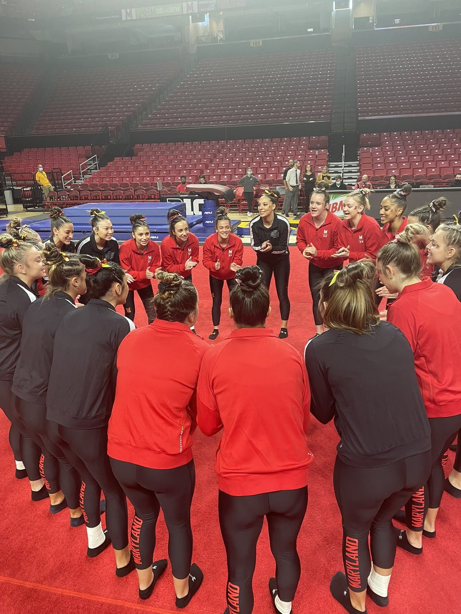 TerpsGymnastics's tweet photo. Let’s do this!! https://t.co/rv1IIkPFqx