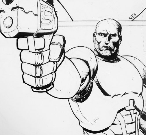Jef_UK's tweet photo. Production begins on KILLER BAD 2, art by ⁦@JasonGoungor⁩ - takes place 20 years after #KillerBad 1. #makingcomics #indiecomics https://t.co/sXd1bI5ojU