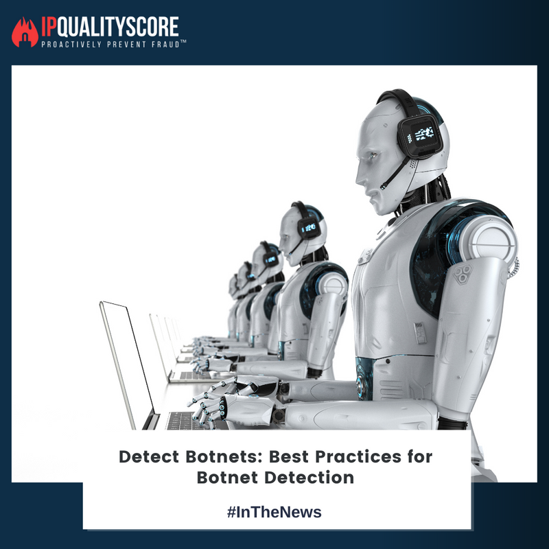 IPQS's tweet photo. #FromTheBlog📝 

🤖 "Botnets are typically computers, servers, and internet devices whose security has been compromised."
 
Learn how to detect botnets by heading to our website: ⬇️ https://t.co/WkTGd6k7w2 
 
#IPQScore #IPQualityScore #Botnets #BotnetDetection #Botnet https://t.co/TMRHHiUcBd