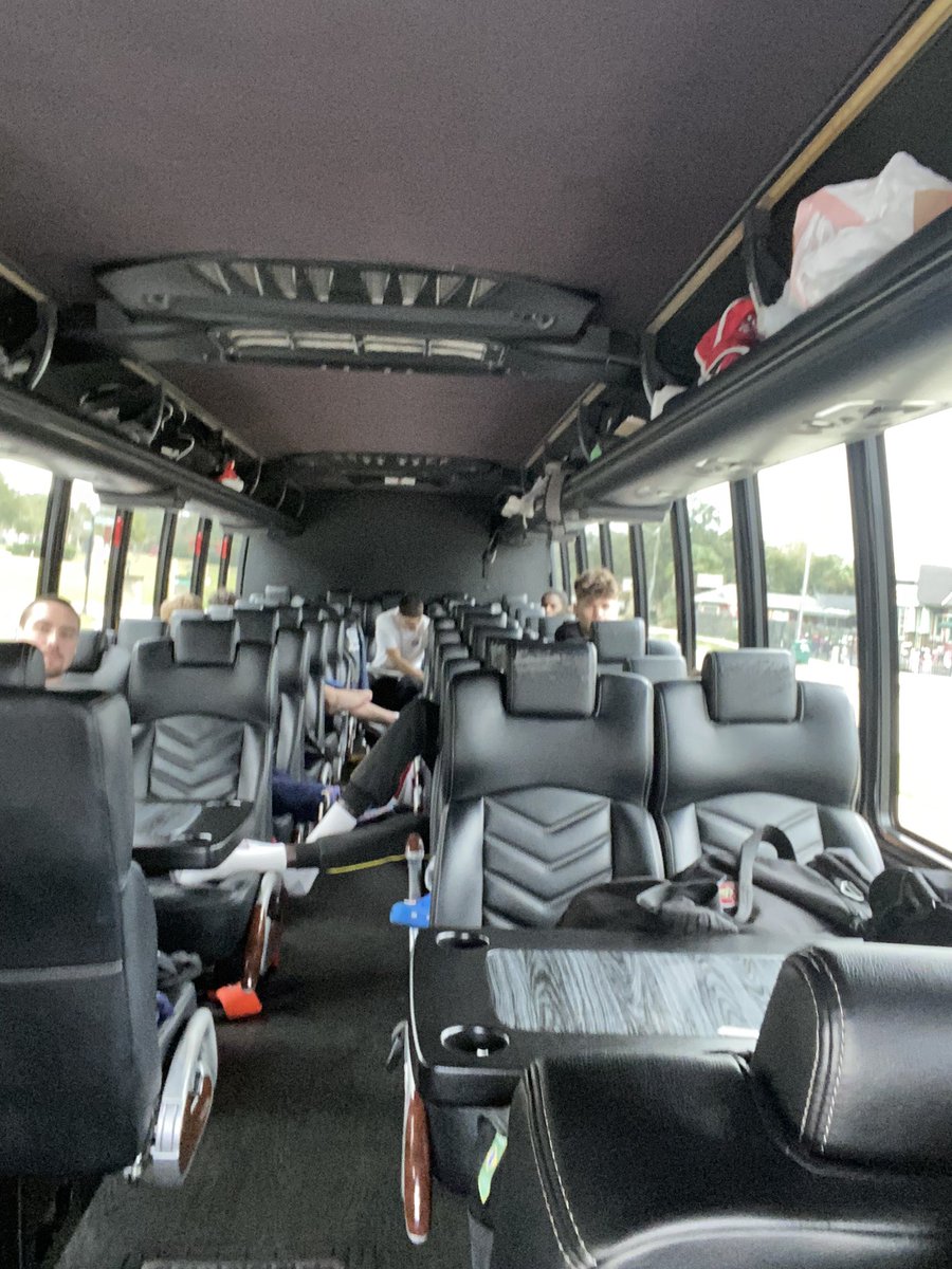 FLCoastalPrep's tweet photo. Trip home? Time for “The Last Dance”
Watching greatness on the way home from Daytona Beach, FL #6tvs #GrechBus #Jordan https://t.co/ZxvAThJunn
