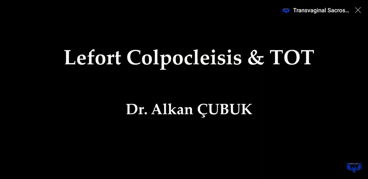 74 years old lady with a lot of cardiac and pulmunary comorbities. 

Total Uterine Prolapse with occult SUI

Lefort Colpocleisis procedure concomittant with TOT

Operation video: 
youtu.be/TFpLGXciKBo

<a href="/CubukAlkan/">Alkan Çubuk</a>