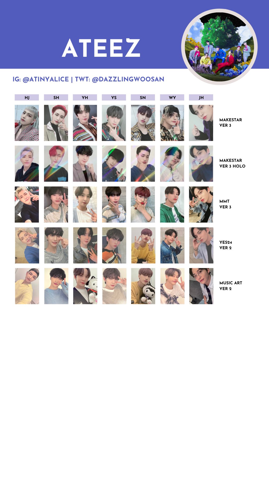 ATEEZ - ATEEZ fireworks SAN 音楽番組 事前収録 トレカ photo ATEEZ - ATEEZ fireworks SAN 音楽番組 事前収録 トレカ photo
