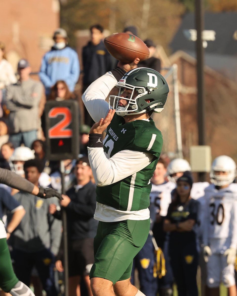 liamxobrien12's tweet photo. Grateful to be named New England Prep School POTY as well as 1st-Team All-NEPSAC. Thankful for all my teammates and coaches who made this season special. @DABigGreenFB @bbarbato53 @warriorqbcoach https://t.co/cBbNzgN2JA