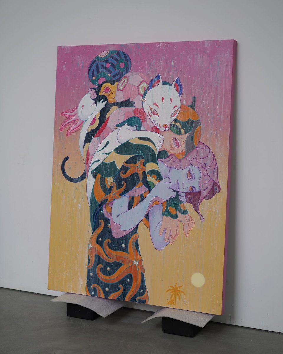 JamesJeanArt's tweet photo. Piggyback II at rest 🌴🌞🌴 https://t.co/J5NJegU4eT