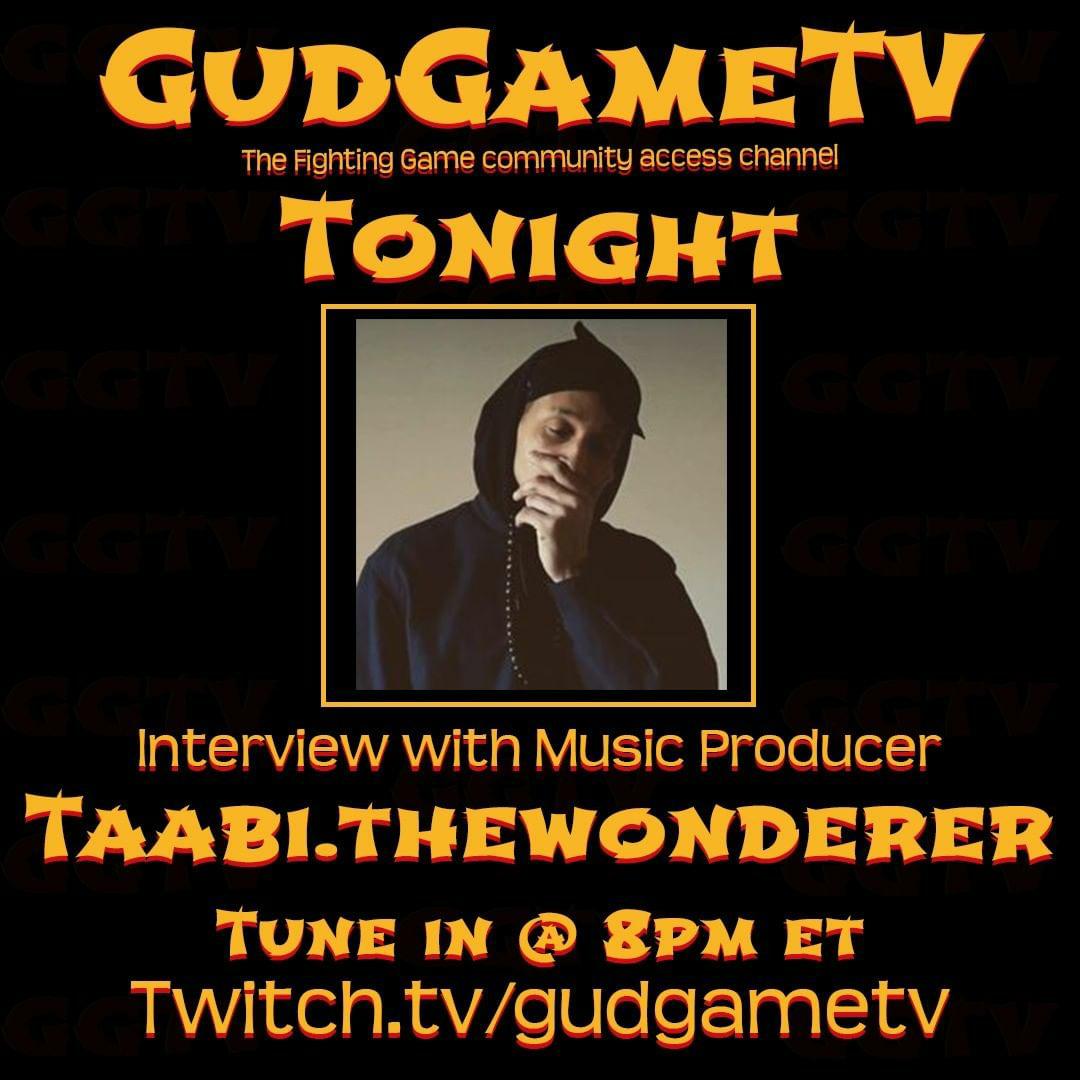 GudGameTV's tweet photo. Tune in for an interview  @taabi.thewonderer and to listen to his recent release Gray Srason 4 

8pm ET tonight at https://t.co/ha6UeZYjc0 

#fightinggamecommunity  #fightinggames #streampromotions #beatproducers #music #culture  #music #vibes #producer https://t.co/cBvTAwKZFJ