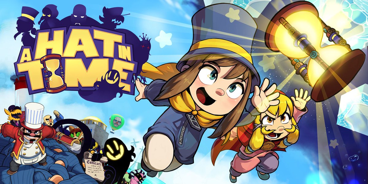 Andreagb171's tweet photo. Platino #8 A Hat in Time: un juego al que le han puesto cariño, ganas, humor y buena música. Un indie que se queda en mi corazón junto a Hollow Night. https://t.co/EdUtTIgnij