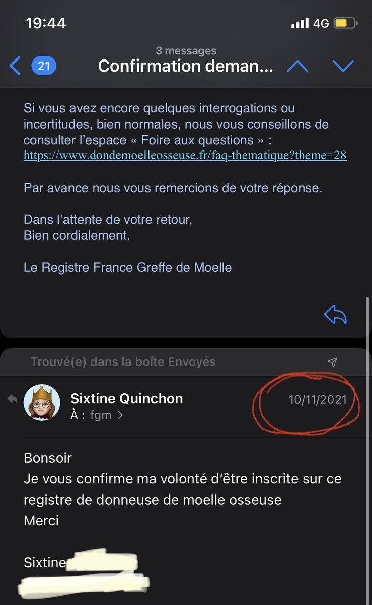 SixtQchn's tweet photo. @moelleosseuse Hello! Perso je suis frustrée car vous ne semblez pas recevoir mes mails pour CONFIRMER mon inscription ! 😖😭 est-ce possible d’avoir de l’aide ? https://t.co/xCMqI75GIC