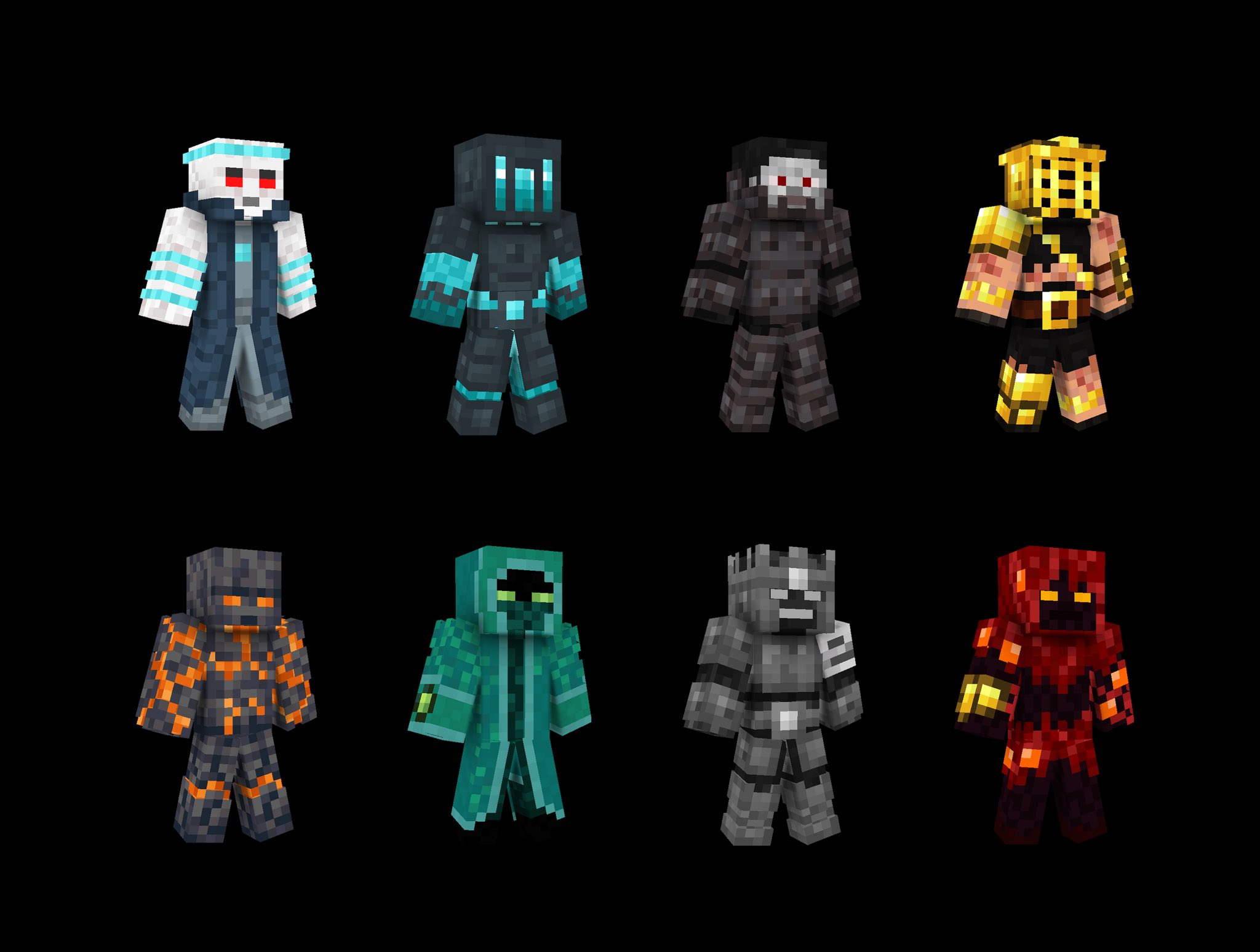 Ender Mobs by Hourglass Studios (Minecraft Skin Pack) - Minecraft  Marketplace