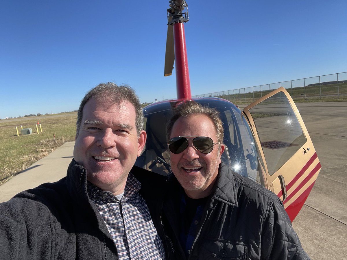 OfficerDon1's tweet photo. Congrats to @russhensley, who just earned his add-on rating and is now a helicopter pilot! 

#Pilot #Helicopter #FlightTraining #RobinsonHelicopters #Robinson44 #R44 #KentuckyFlight #PilotTraining https://t.co/78y64bonKJ