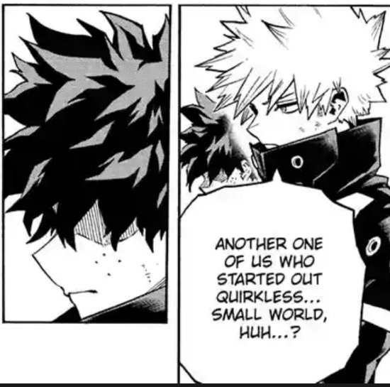 Can we stop a moment and watch how calm and cute Bakugou looks here saying those words to Deku? 😭
.
#bnha337 #mha337 #MHASpoilers #bnhaspoilers #BNHA #MHA 