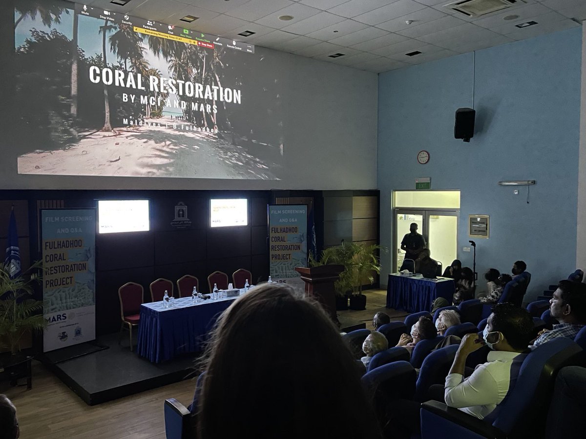 Thank you MCI for trusting us on producing this documentary; we are glad that you all liked it! 

IA we will be filming the next episodes featuring the growth of corals soon 
<a href="/MaldivesCoral/">Maldives Coral Institute</a> <a href="/MarsGlobal/">Mars, Incorporated</a> 
<a href="/MohamedNasheed/">Mohamed Nasheed</a>