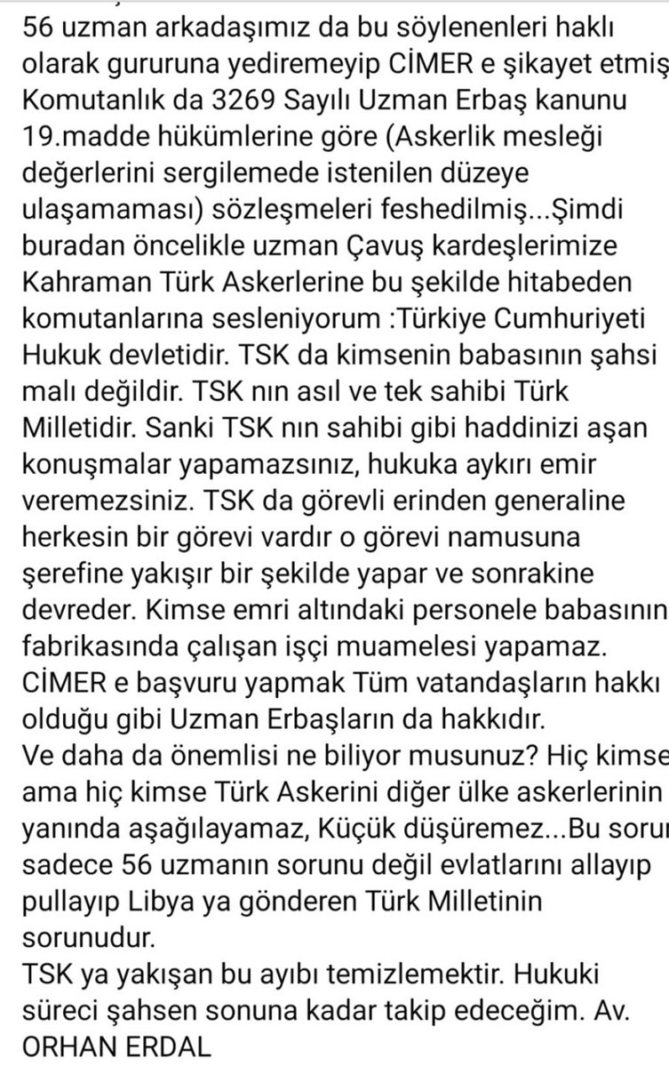 cakanyasar's tweet photo. Bunlar doğru mu? @RTErdogan @tcsavunma Eğer doğruysa; bu nasıl kin? bu nasıl mobbing?  @TSKGnkur 
#56KahramanUzmCvs https://t.co/BFaNoKFxmg