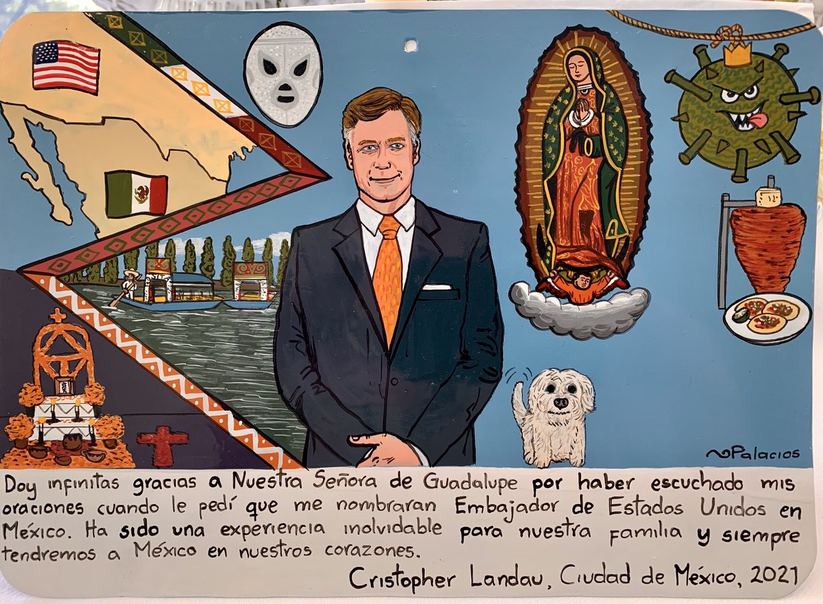 ChrisLandauUSA's tweet photo. Hoy me uno al agradecimiento en 🇲🇽, 🇺🇸 y todo el 🌎 a Nuestra Señora de Guadalupe. Necesitamos su intervención más que nunca. Un fuerte abrazo a todos los guadalupanos donde sea que estén. 🙏 https://t.co/vqtaV9NVpP