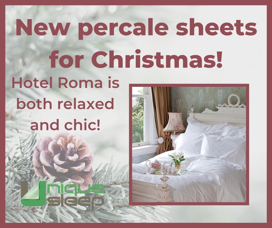UniteMattress's tweet image. New #percale #sheets for Christmas!
Crisp percale bedding never goes out of style. Simply styled for a pared back casual look, Hotel Roma is both relaxed and chic.
The 100% long staple... more at shoplocal.ly/46nNM