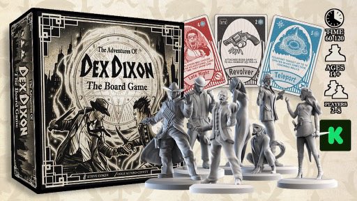 StageWorksInk's tweet image. Hey we are several months away from launching a Kickstarter campaign for our Dex Dixon board game. Add your email to the list and be informed once we do so!! We are hoping to get 500 emails on our list. This helps us to get eyes on the raise! Please share! dexdixontheboardgame.com