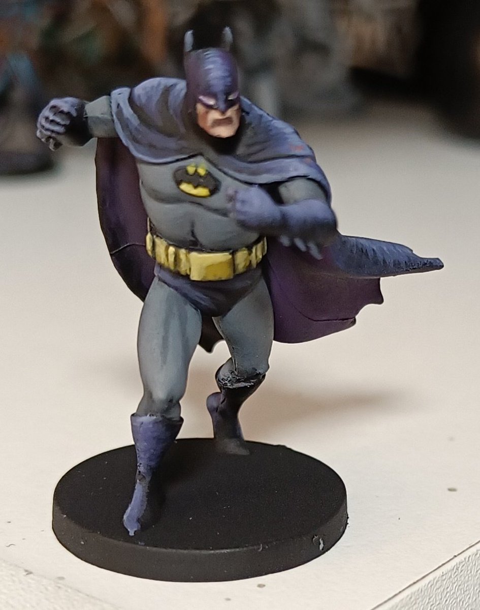 Thank you <a href="/IDWGames/">IDW Games</a> for the marvelous #Batman adventure system game I just started painting!