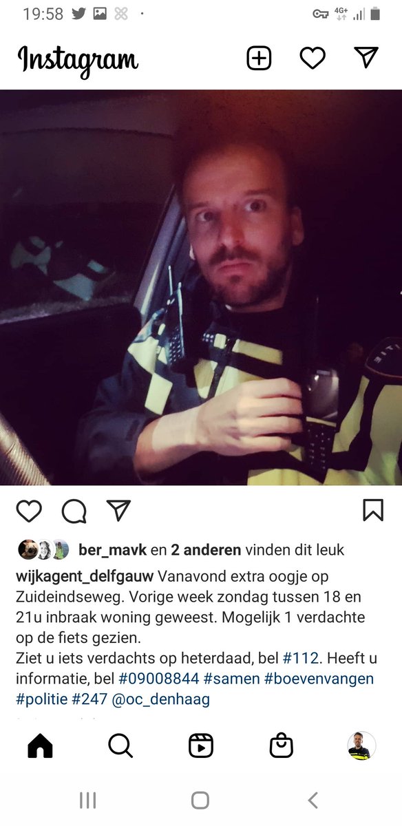 Wijkagent Daan de Jong (@wa_delfgauw) on Twitter photo 