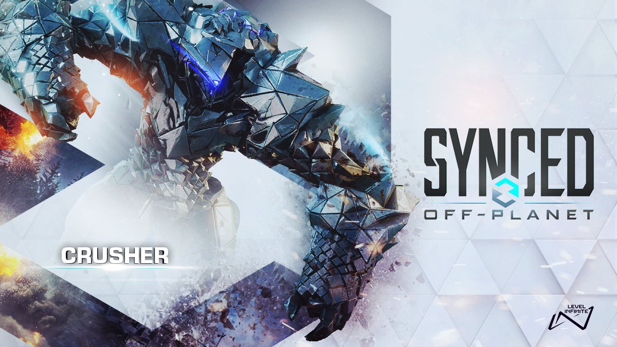 SyncedTheGame's tweet image. Meet Crusher 👊

With two boulder-like fists and a bad attitude, Crusher is perfectly suited for front-line combat. Send them into battle and find out why they&apos;re nicknamed &quot;The Welcome Committee&quot;.

#SYNCEDOffPlanet