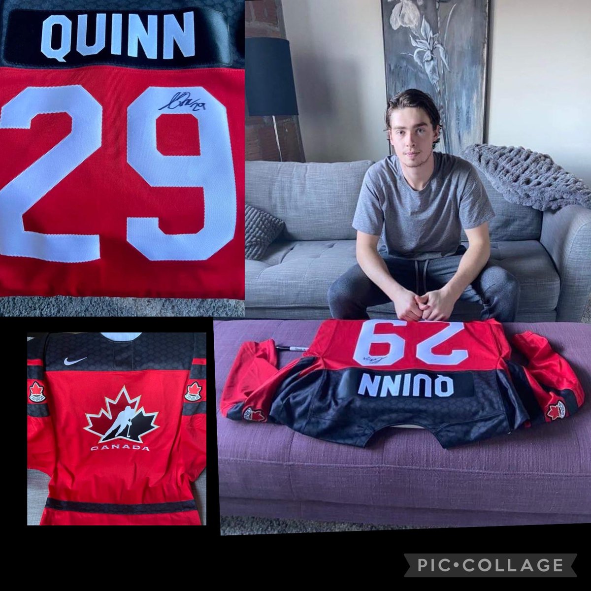 How would you like to win a signed team Canada jersey from ⁦<a href="/jackquinn_19/">Jack Quinn</a>⁩!?  
Check out ⁦<a href="/DestigClothing/">Destig</a>⁩ Virtual Auction!  You can bid on one or buy raffle tickets! We have 2!! All proceeds to the Robbie Dean Centre!! #valleyprideJackQuinn 
facebook.com/groups/8043902…