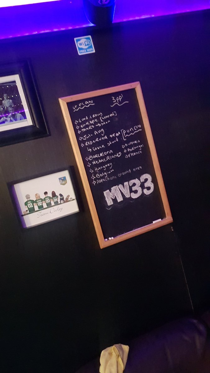 davedooley007's tweet photo. @CoraOG This is the scene in the bar this evening. All planning next years f1 https://t.co/eA1W5n3Zmw